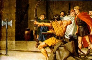 L'Arco greco in corno di cervo di Ulisse