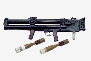 Prototipo XM191 lanciarazzi al napalm