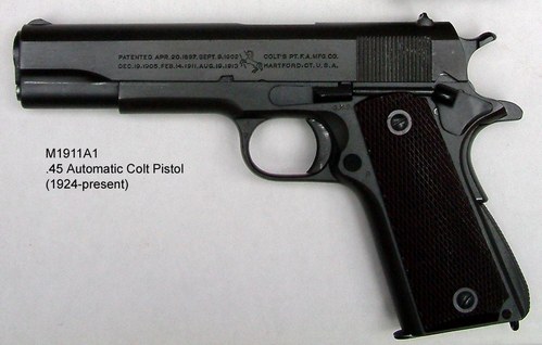 La pistola Colt M1911A1