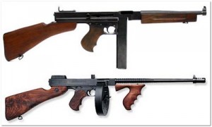 Confronto tra il Thompson M1921 e il Thompson M1