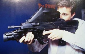 Ottica pinna di squalo per fucile d'assalto FN F2000 