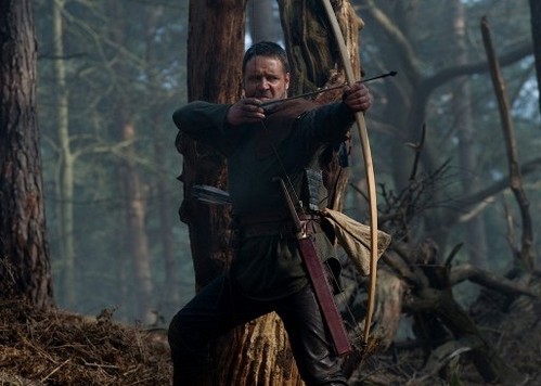 Robin Hood con arco Longbow