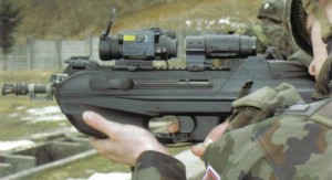 FN F2000 Tactical selettore tiro