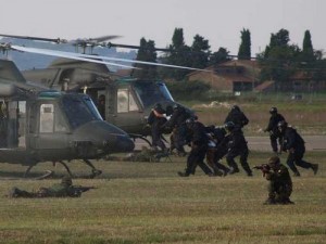 Nono Col Moschin durante una missione