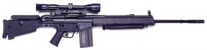 HK MSG90, la variante militare del fucile di precisione PSG1