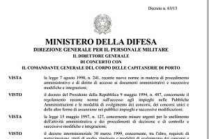 concorso marina