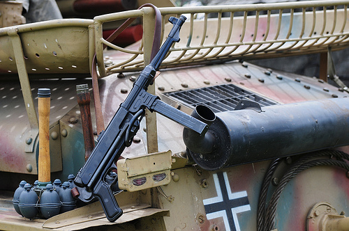 MP40 Schmeisser equipaggiamento dell'esercito tedesco