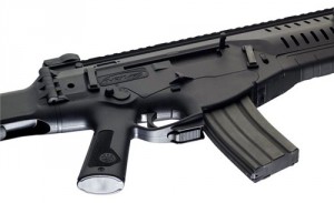 Particolare gruppo di sparo del Beretta ARX-160