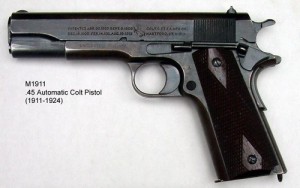 La pistola Colt M1911