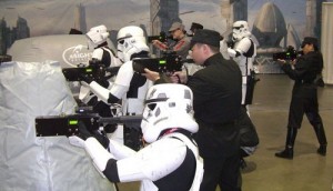 Laser Tag combat a tema Star Wars