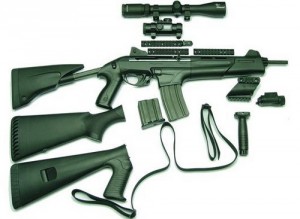 Beretta Rx4 Storm con accessori in versione Tattical