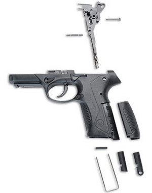 Meccanismo di sparo estraibile della pistola Px4 Storm 