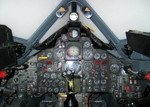 Il Cockpit di un SR-71 Blackbird