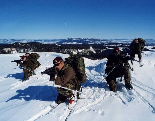 Un team di Incursori del IX Reg. Col Moschin