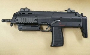 La pistola mitragliatrice H&K MP7 