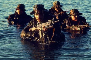 Una squadra degli US Navy Seals in Vietnam