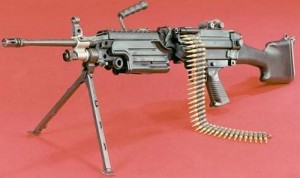 La mitragliatrice leggera della Fabrique Nationale de Herstal Minimi - M249