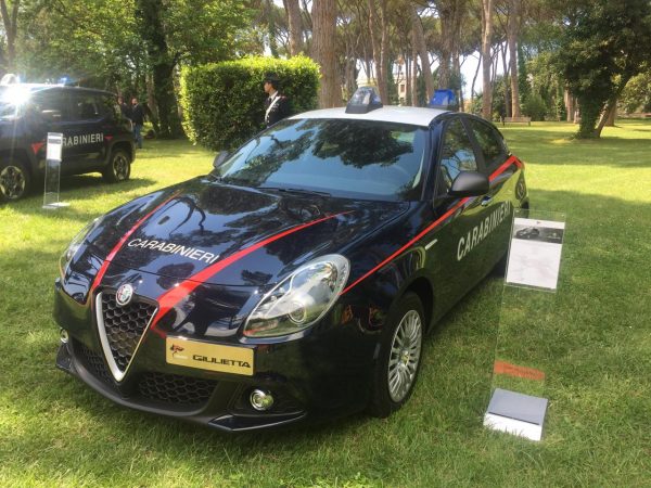 Alfa Giulia carabinieri nuovo modello