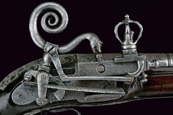 particolare pistola d'epoca