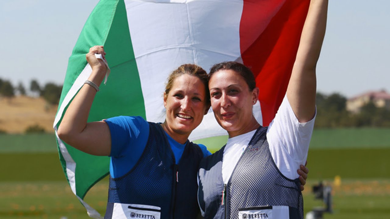 Tiro a volo, Bacosi da oro, argento alla Cainero