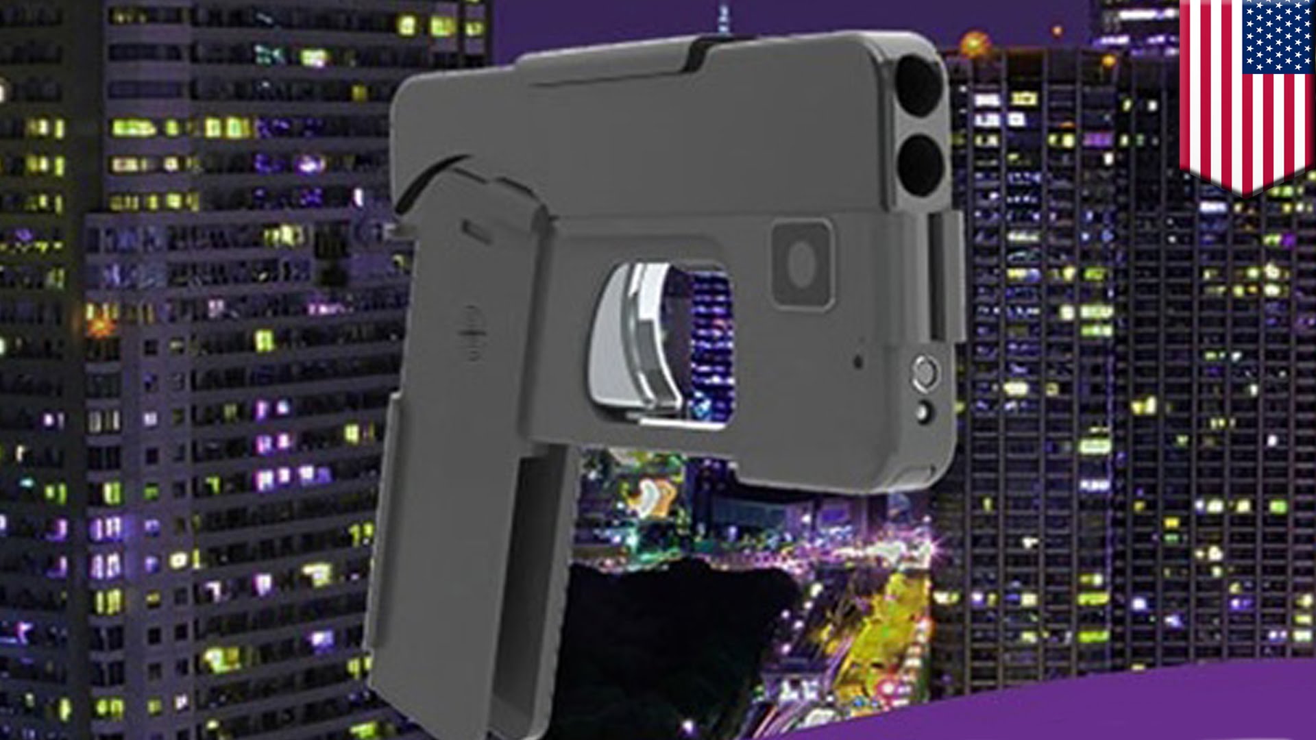 Lo smartphone è una 9 mm infatti è una pistola (Video)