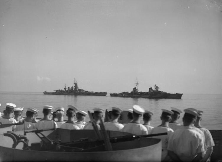 Squadra navale italiana si consegna a Malta, 1943