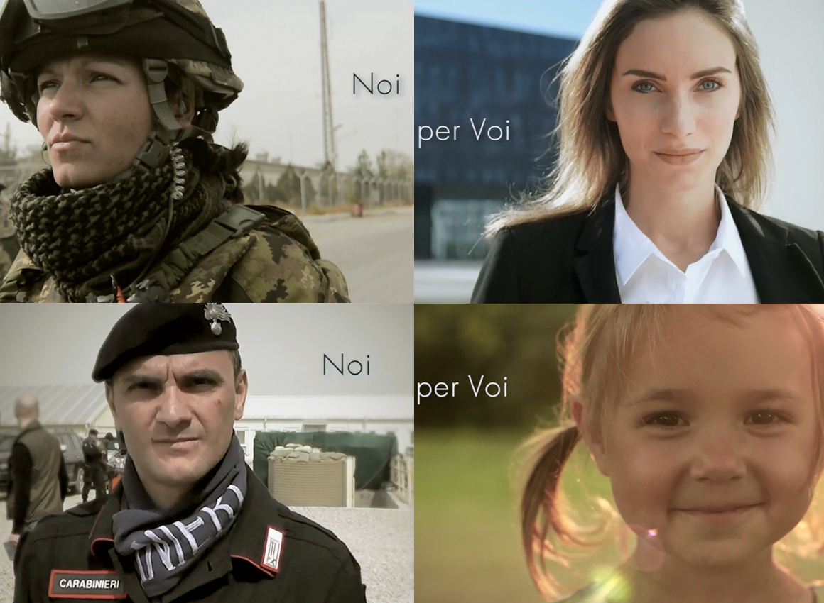 Celebrazioni 4 novembre, video Forze Armate