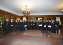 Carabinieri, una medaglia d'oro e 38 encomi solenni