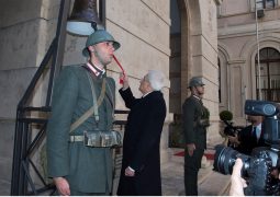 Capo di Stato Maggiore della Difesa, Generale Claudio Graziano e il Capo di Stato Maggiore dell’Esercito, Generale Danilo Errico.