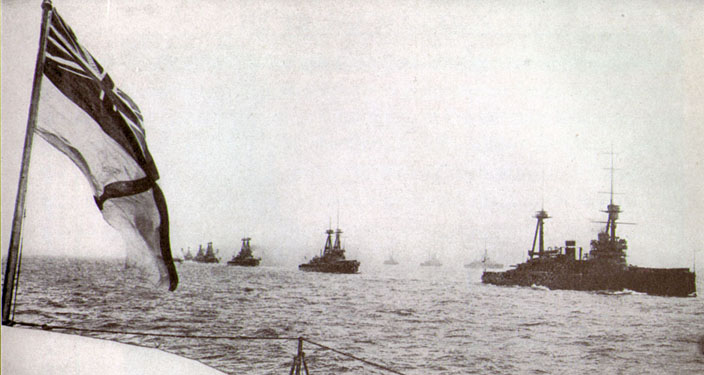 una-squadra-navale-della-grand-fleet-britannica